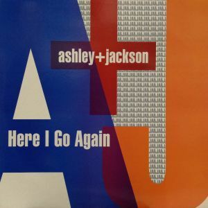 12inchレコード　ASHLEY & JACKSON / HERE I GO AGAIN