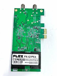 YXS735★中古品★PLEX 地デジ/BS/CS テレビチューナー PX-Q3PE4