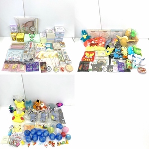 067B535★【中古/現状品】ポケモン ポケットモンスター グッズ まとめ セット 一番くじ下位賞/ピカチュウ/ニャオハ/イーブイ/ホゲータ