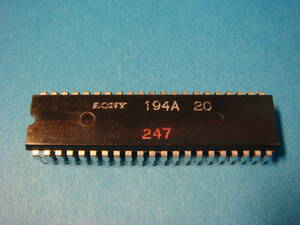 集積回路 IC 194A NOS 未使用品 CX-194A CX194A CX 194 A　42-PIN 42ピン　細長 多足 ムカデ足