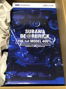 SUBARU BE@RBRICK THE 1st MODEL 400% ベアブリック メディコムトイ MEDICOM TOY スバル ファースト モデル