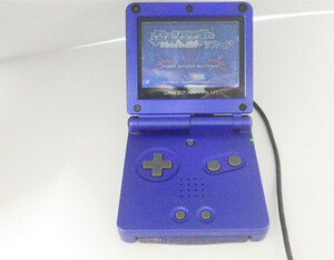 新入荷　Nintendo ゲームボーイアドバンスSP AGS-001 ブルー　現状動作品