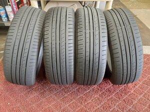 DF5453■185/55R16 83V　4本価格　YOKOHAMA BluEarth-A　送料無料 夏 ’20年 7分山 アクア ヤリス ヴィッツ フィット グレイス