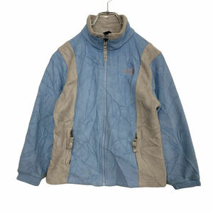 THE NORTH FACE フリースジャケット ガールズ S ブルー ノースフェイス アウトドア 古着卸 アメリカ仕入 t2111-3821