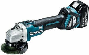 新品!! 未使用品!! makita マキタ 100mm 充電式ディスクグラインダ GA412DZ ブルー 標準付属品のみ 電動工具