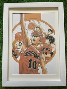 【額装品】スラムダンク　SLAM DUNK 井上雄彦 湘北　桜木花道　流川楓　ポスター　ポストカード　原画　セル画　イラストAL