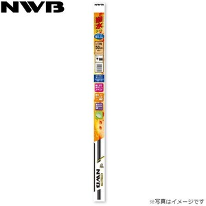 NWB 撥水コートデザインワイパー替えゴム トヨタ クラウン GRS210/GRS211/GRS214/AWS210/AWS211/ARS210 単品 運転席用 DW60HB 送料無料