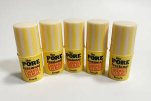 即決★新品★ベネフィット 化粧下地 オイル スティック 5個セットbenefit the PORE fessional License To Blot Instant Oil Blotting Stick