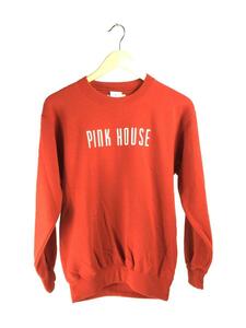 PINK HOUSE◆スウェット/-/コットン/RED/P0111UAL25