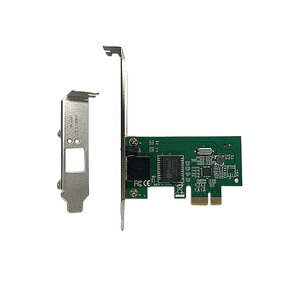 【C0038】PCI Express x1 to Gigabit LAN カード　PC背面にギガビット対応のLANポートを増設