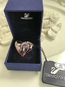 新品☆スワロフスキー　ハートのリング　HEART　RING サイズＳ カラー