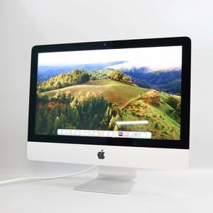 1円スタート Apple iMac Retina 4K, 21.5インチ, 2019 (Core i5-8500/メモリ32GB/SSD28GB+HDD1TB(Fusion Drive)/macOS 14)