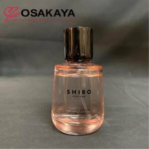 使用わずか SHIRO スプリングレター EDP 50ml シロ SPRING LETTER オードパルファン グレープフルーツ チェリーブロッサム フリージア