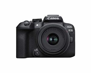 Canon キヤノン ミラーレスVlogカメラ EOS R10 RF-S18-45mm F4.5-6.3 はSTM(中古品)