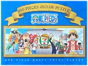 ■新古品・未開封■ワンピース×セブンイレブン ジグソーパズル■950 PIECES■34cm×102cm■非売品■ONE PIECE