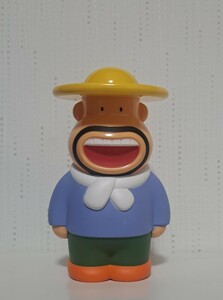 明治 製菓　meiji　カールおじさん　キャラクター 貯金箱 全高：約16センチ