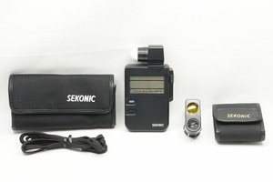 【適格請求書発行】美品 SEKONIC セコニック 露出計 DIGI LITE デジライト L-318B L-328VF付【アルプスカメラ】240218p