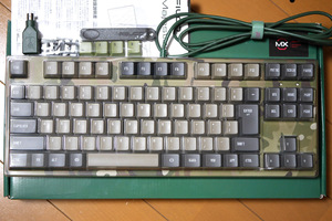 FILCO Majestouch 2 Camouflage-R FKBN91M/NMR2 茶軸・テンキーレス・日本語配列かななし 中古