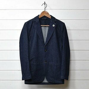 ラルディーニ デニム ジャケット XXS ネイビー LARDINI｜23j0910