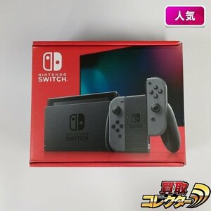 gA426b [動作品] 新型 ニンテンドー スイッチ 本体 ジョイコンカラー グレー / NINTENDO SWITCH | ゲーム X