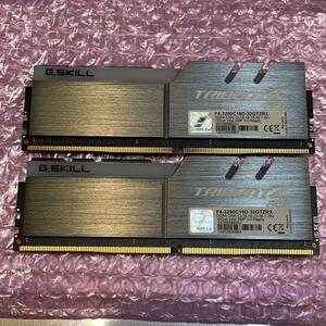 G.SKILL DDR4-3200 CL16 16GBx2 32GB TRIDENT Z RGB PC4-25600 F4-3200C16D-32GTZRX