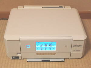 EPSON エプソン　インクジェットプリンタ複合機　EP-808AW　通電確認済　インク残量不足のため動作未確認　ジャンク 2016年6月製