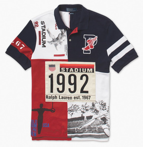 ☆送料無料 ポロ 正規品 Polo Stadium Collection 1992 復刻 限定品 半袖 ポロシャツ Sサイズ（US）