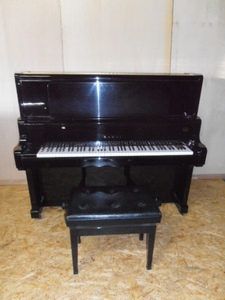 cg201903 カワイ アップライトピアノ　60周年モデル　3ペダル　US-60M 　弘前市　青森県