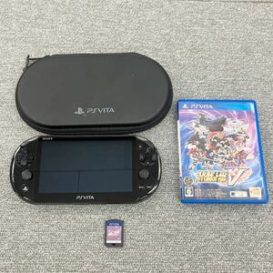 $【売り切り】SONYソニー PlayStation Vita PCH-2000+ソフトセット スーパーロボット対戦V 逢魔が刻 かくりよの縁 ニューダンガンロンパV3