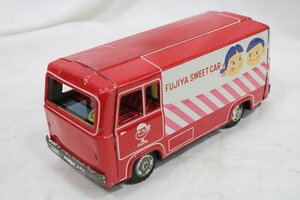 当時物　不二家　ペコちゃん　FUJIYA SWEET CAR　ブリキ　1960年代　昭和レトロ