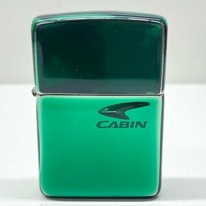 6【未使用】キャビン　CABIN　ZIPPO　ジッポ　オイルライター　喫煙具　喫煙グッズ 　コレクション　本体のみ　火花確認済み