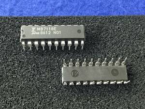 MB7118-E【即決即送】富士通 プログラマブル ROM IC [298ToK/276007M] Fujitsu Schottky Programmable ROM IC 2個