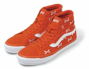 wtaps vans sk8-hi 26cm UK7 オレンジ