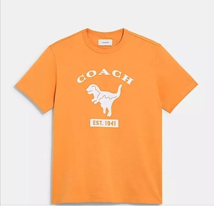 17600円★新品＆正規保証★コーチCOACH★百貨店商品★レキシー★コットンTシャツS、Mサイズあり★CA068