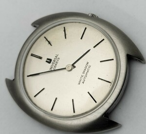 ジャンク　紳士用　ユニバーサルジュネーブ　ホワイトシャドウ　自動巻き腕時計