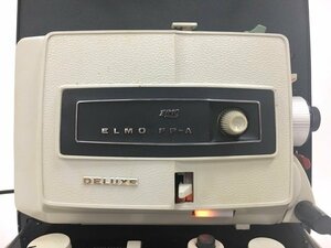 【レトロ】 ELMO エルモ FP-A ８ｍｍ 8ミリ プロジェクター ＤＥＬＵＸＥ　当時物