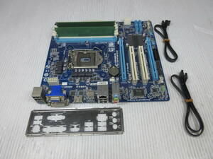 GIGABYTE GA-B75M-D3H 1155 Micro-ATX マザーボードメモリ 12800 4GBx2付 中古品