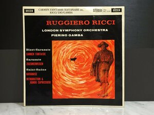 英DECCA SXL-2197 リッチ ガンバ ロンドン響 サン=サーンス 序奏とロンド、カプリチオーソ Ruggiero Ricci Gamba LSO Saint-Saens