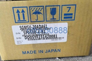 新品◆税込 東京発 代引可◆安川 サーボモーター SGMSV-20ADA61 【６ヶ月保証】