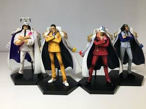 【現状品】 ONE PIECE DX海軍 フィギュア 4体セット 青雉 黄猿 赤犬 センゴク ワンピース クザン ボルサリーノ