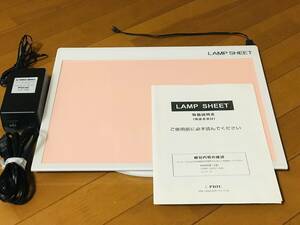 ★PDIC LAMP SHEET B4 らんぷシート　薄型トレース台★