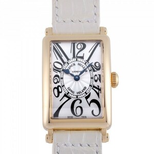 フランク・ミュラー FRANCK MULLER ロングアイランド 902QZ シルバー文字盤 中古 腕時計 レディース