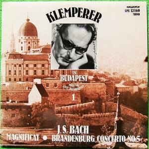 LP：KLEMPERER BUDAPESTEN ― 1. (KLEMPERER IN BUDAPEST / 1948-50 LIVE RECORDINGS 1.) 
