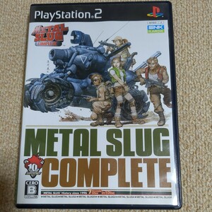 現状品　ゲームソフト　PS2　メタルスラッグ コンプリート　SNK　METAL SLUG COMPLETE　プレステ2　プレイステーション2