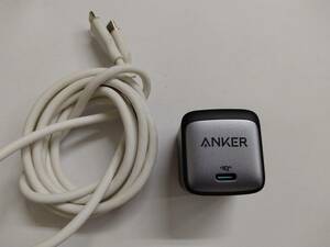■アンカー Anker Nano II 45W 　Anker GaN II PD対応 USB Type-C 急速充電 　A2664　純正 USB Type-C to Cケーブル付き ⑤　C　