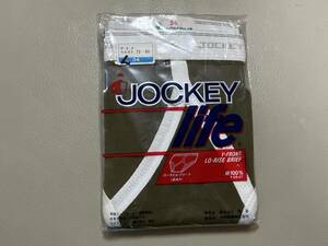 ジョッキー ローライズ（ビキニ)ブリーフ サイズ34/M～L JOCKEY life Y-FRONT LO-RISE BRIEF 未使用　