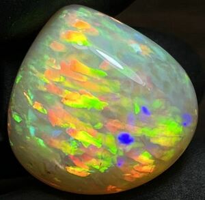 ◆極美◆28.272ct 天然エチオピアオパール 宝石 ジュエリー ルース 裸石【コレクション放出】