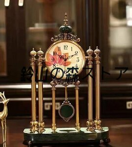 アメリカ式　復古　置時計　机の上　応接間　やや贅沢　置物　創意　静音　置時計