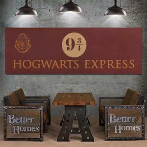 【匿名配送&補償付き】Harry Potter Hogwarts Express Vintage Poster / ハリーポッター ホグワーツ特急 ビンテージポスター