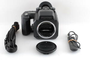 【美品 保障付 動作確認済】Pentax 645NII Film Camera Body w/ 120 Film Back ペンタックス カメラ ボディ Q5414